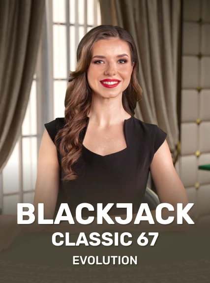Blackjack Classic 67 game tile