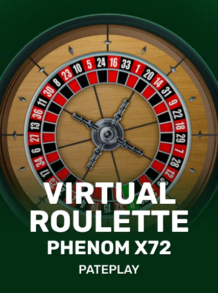 Virtual Roulette Phenom x72 game tile